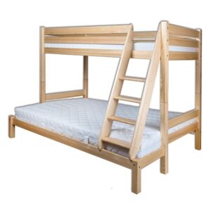 Dřevěná poschoďová postel typ KL155 KN095