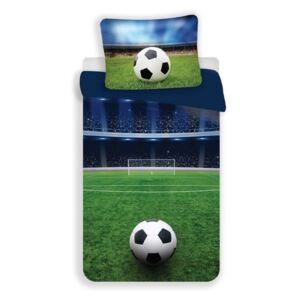 UNIVERSAL DESIGN 3D Povlečení Fotbal dream Polyester - mikrovlákno, 140/200, 70/90 cm