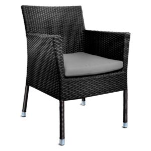 Židle Macao nero Barva polstrování: Tmavě šedé polstrování