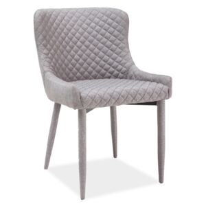 Jídelní židle - COLIN, různé barvy na výběr Čalounění: šedá (tap.06)