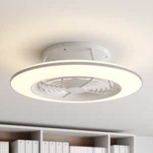 Arcchio Fenio LED stropní ventilátor, světlo, bílá