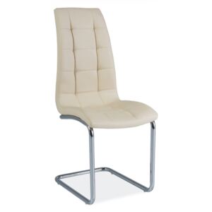 Jídelní židle - H-103, ekokůže, různé barvy na výběr Čalounění: krémová (ekokůže)