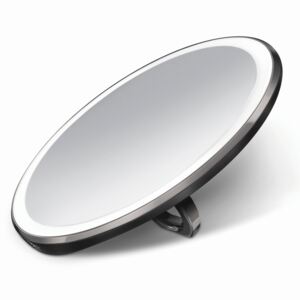Kapesní kosmetické zrcátko Simplehuman Sensor Compact, LED osvětlení, dobíjecí, 3x, černé