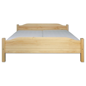 Dřevěná postel 120x200 cm s možností výběru moření typ KL101 KN095