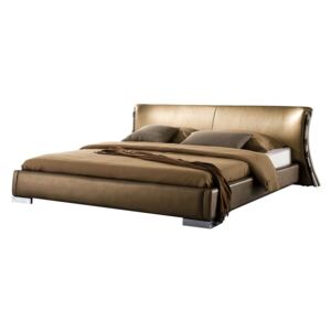 Zlatá luxusní postel 160x200 cm - PARIS