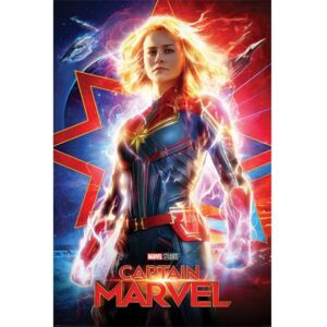 Pyramid International Plakát Captain Marvel - Higher, Further, Faster