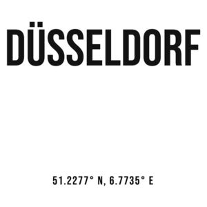 Umělecká fotografie Dusseldorf simple coordinates, Finlay Noa