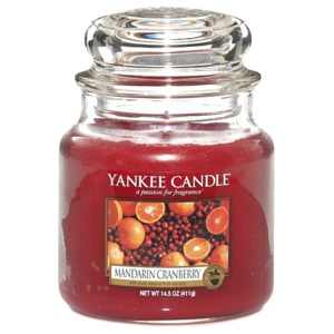 Yankee Candle vonná svíčka Mandarin Cranberry Classic střední