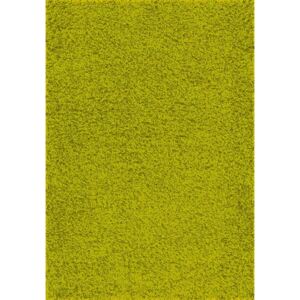 Chlupatý kusový koberec Expo Shaggy zelený 5699-344 Typ: 60x115 cm