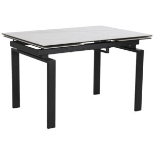 SCANDI Černobílý jídelní stůl Maddo 200 cm