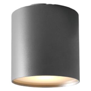 Nordic Design Stříbrné kovové bodové světlo U-M