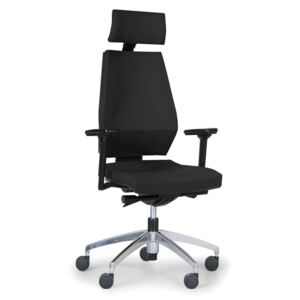 Antares Kancelářská židle Motion s opěrkou hlavy, černá