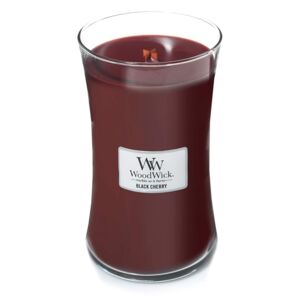 Vonná svíčka WoodWick, 609,5 g - Black Cherry