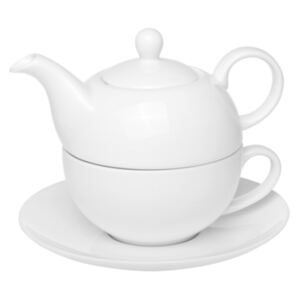 OXALIS Porcelánová konvička s šálkem Filip - čaj pro jednoho