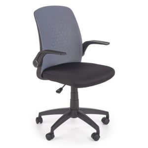 Halmar Kancelářská židle Secret, černá/šedá