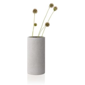 Světle šedá váza Blomus Bouquet, výška 24 cm