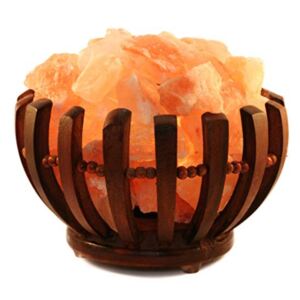 Marimex | Elektrická dřevěná miska se solnými krystaly 2-3 kg - kulatá | 11105892