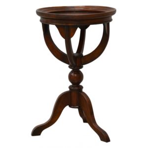 Bramble Furniture Kulatý stolek, mahagonový odstín