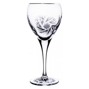 ONTE CRYSTAL, Broušené sklenice na bílé víno 270ml, Větrník