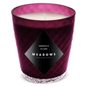 Meadows Vonná svíčka Ambrosia Allure mini fialová