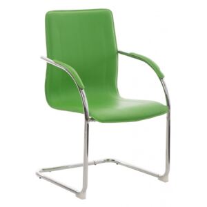Jídelní / konferenční židle Melisa V2, zelená