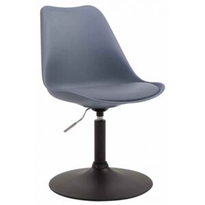 Jídelní / konferenční židle Lona otočná podnož černá / plast, šedá