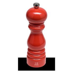 Dřevěný manuální mlýnek na sůl Peugeot Paris | červený Typ: 18 cm