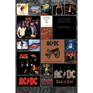 Plakát, Obraz - AC/DC - Covers, (61 x 91,5 cm)
