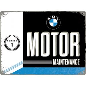 Nostalgic Art Plechová cedule - BMW Motor Maintenance 30x40 cm