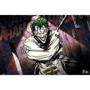 Plakát, Obraz - DC Comics - Joker Asylum, (91,5 x 61 cm)