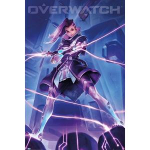 Plakát, Obraz - Overwatch - Sombra, (61 x 91,5 cm)