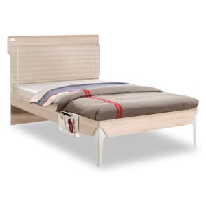 Čilek Studentská postel 120x200 cm Duo Line Barevná varianta: dub/bílá