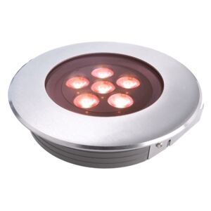 LED Zápustné zemní svítidlo Flat 6 x 2W RGB 3in1 LED 30° - LIGHT IMPRESSIONS - LI-IMPR 100116