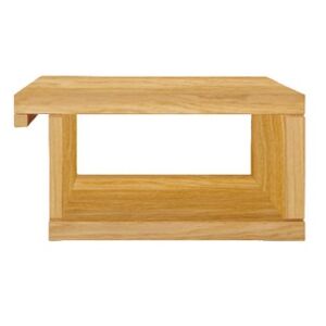 SN217 levý dřevěný noční stolek z dubu Drewmax (Kvalitní nábytek z dubového masivu)