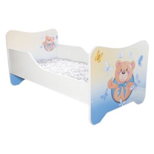 Dětská postel s obrázkem 160x80 - Medvídek (Dětská postel Medvídek 160x80 bez úložného prostoru)