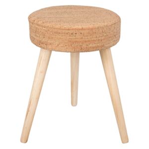 Hnědá dřevěná stolička - 38*37*44 cm