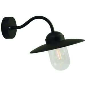 NORDLUX 22671003 Luxembourg - Praktická venkovní nástěnná lampa ve čtyřech provedeních ze série Ø26cm, černá
