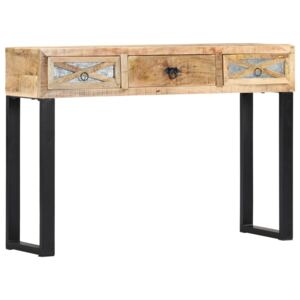 Konzolový stolek 110 x 30 x 76 cm masivní mangovníkové dřevo