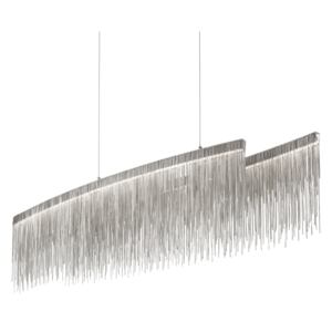 Závěsné svítidlo Ideal lux 137056 VERSUS SP216 OVAL 216xLED 2W / 4300lm 3000K chrom