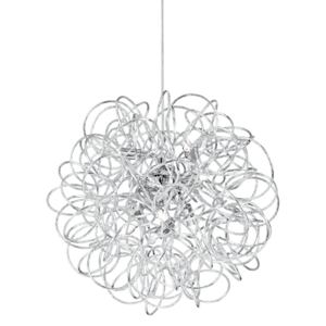 Závěsné svítidlo Ideal lux 114811 DUST SP8 8xG9 40W stříbro