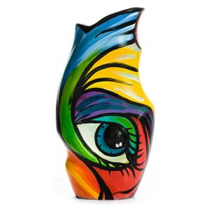 Malovaná váza ELA 11x5,5x20,5 cm