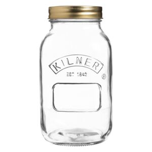 Zavařovací sklenice 1l šroubovací - Kilner