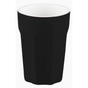 Lunasol - Porcelánový pohár malý černý 80 ml - RGB (451614)
