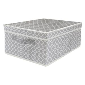 Skládací úložná krabice - karton box Compactor "Madison" 30 x 43 x 19 cm