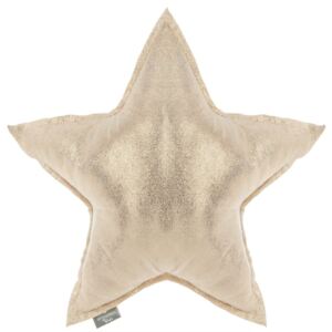 Polštář ve tvaru hvězdy, kouzelný a měkký textilní doplněk - 46 x 46 cm