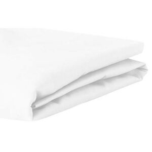 Bílé matracové prostěradlo, bavlněné ložní prádlo, 100% bavlna, Essenza - 90/100 x 200/220