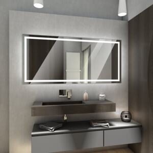 Koupelnové zrcadlo s LED osvětlením 80x60 cm ATLANTA studená