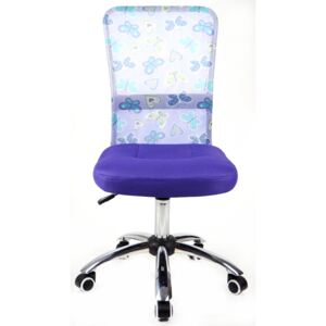 MERCURY Dětská židle DINGO - barva fialová