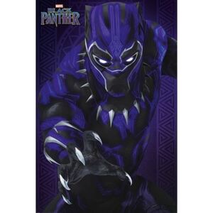 Pyramid International Plakát Marvel: Black Panther Glow