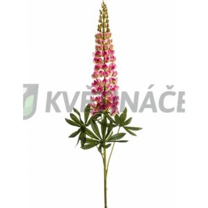 Umělý květ Lupiny fuchsia 105cm - Novinka
